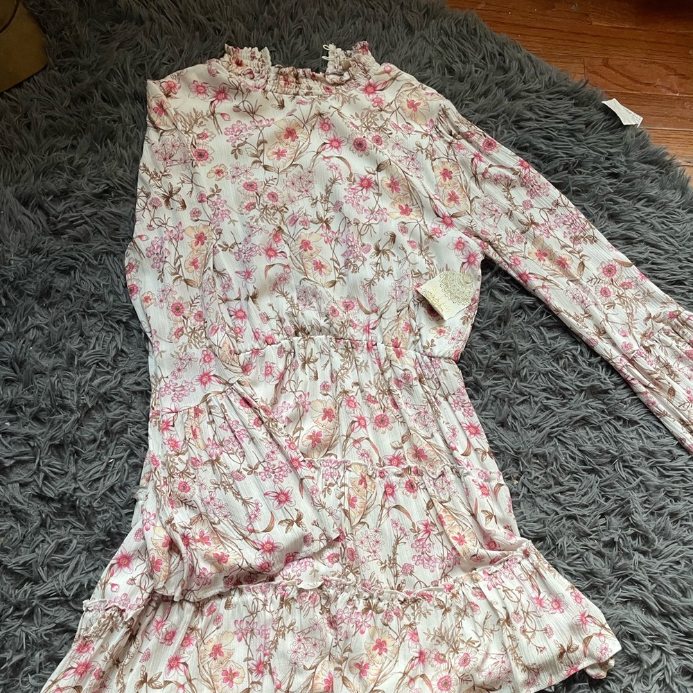 Floral Altered state dress with wide sleeves ! - Picture 1 of 3